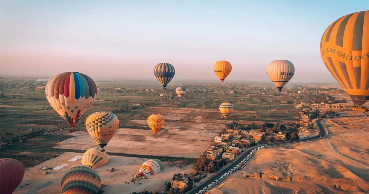 Hot Air Balloon Adventure in Luxor